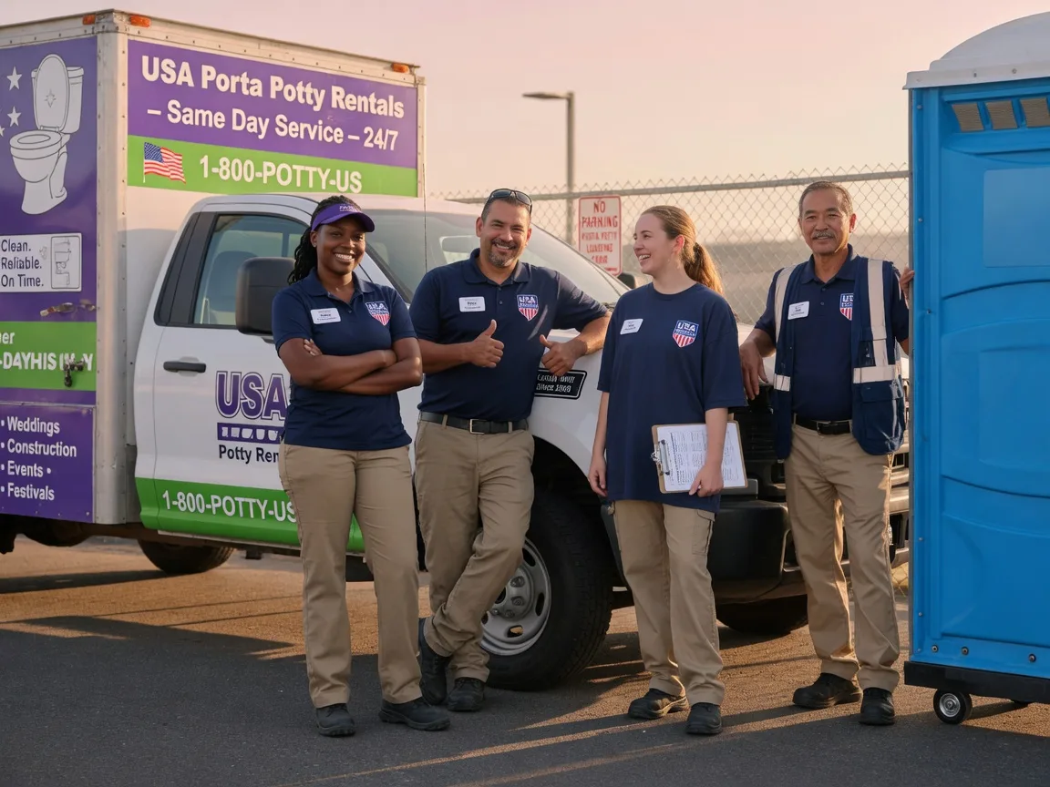 Porta Potty Rental company in Alloway, NJ